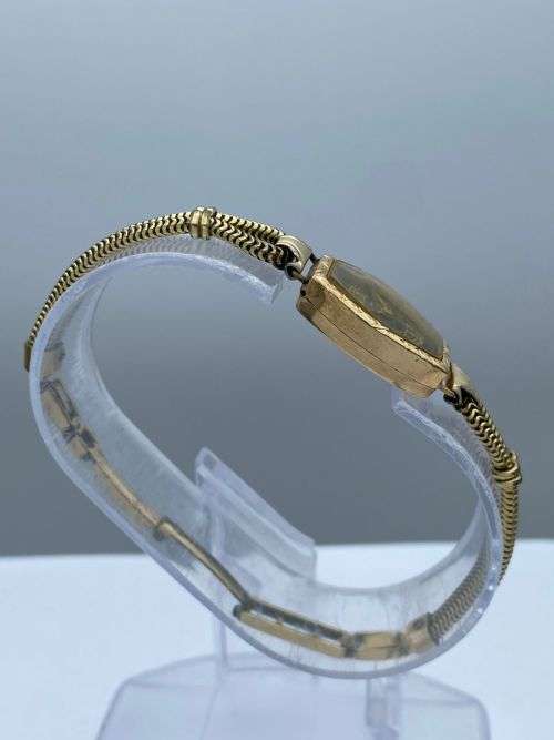 14K GOLD L DORF SWISS LADIES DRESS WATCH SEE DESCRIPTION bobshop .za